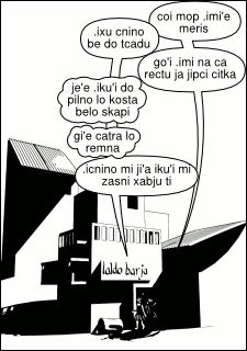 .icusku lu coi mop .imi'e meris li'u .icusku lu .ixu cnino be do tcadu li'u .icusku lu go'i .imi na ca rectu ja jipci citka li'u .ipensi tu'a lu je'e .iku'i do pilno lo kosta belo skapi gi'e catra lo remna li'u .icusku lu .icnino mi ji'a iku'i mi zasni xabju ti li'u