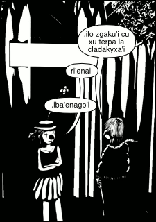 .icusku lu .ilo zgaku'i cu xu terpa la cladakyxa'i li'u .icusku lu ri'enai li'u .icusku lu .iba'enago'i li'u