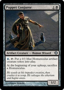 Puppet Conjurer magic card