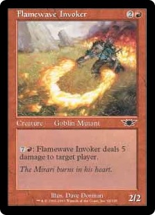 Flamewave Invoker magic card